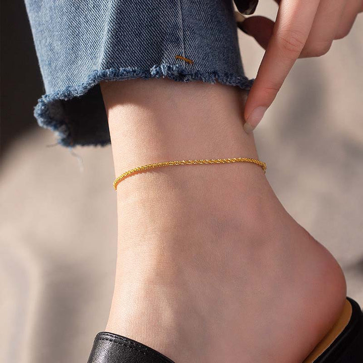 Gypsophila Anklet