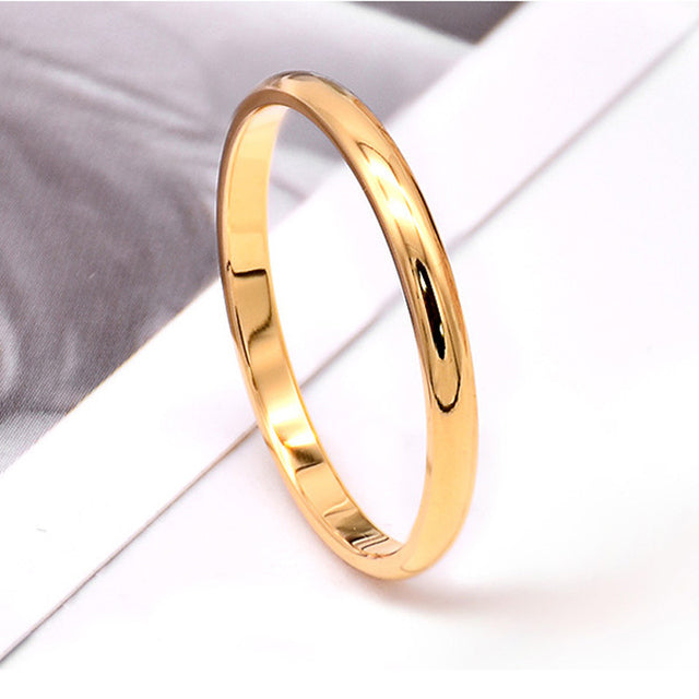 Classic Rings in Gold and Silver