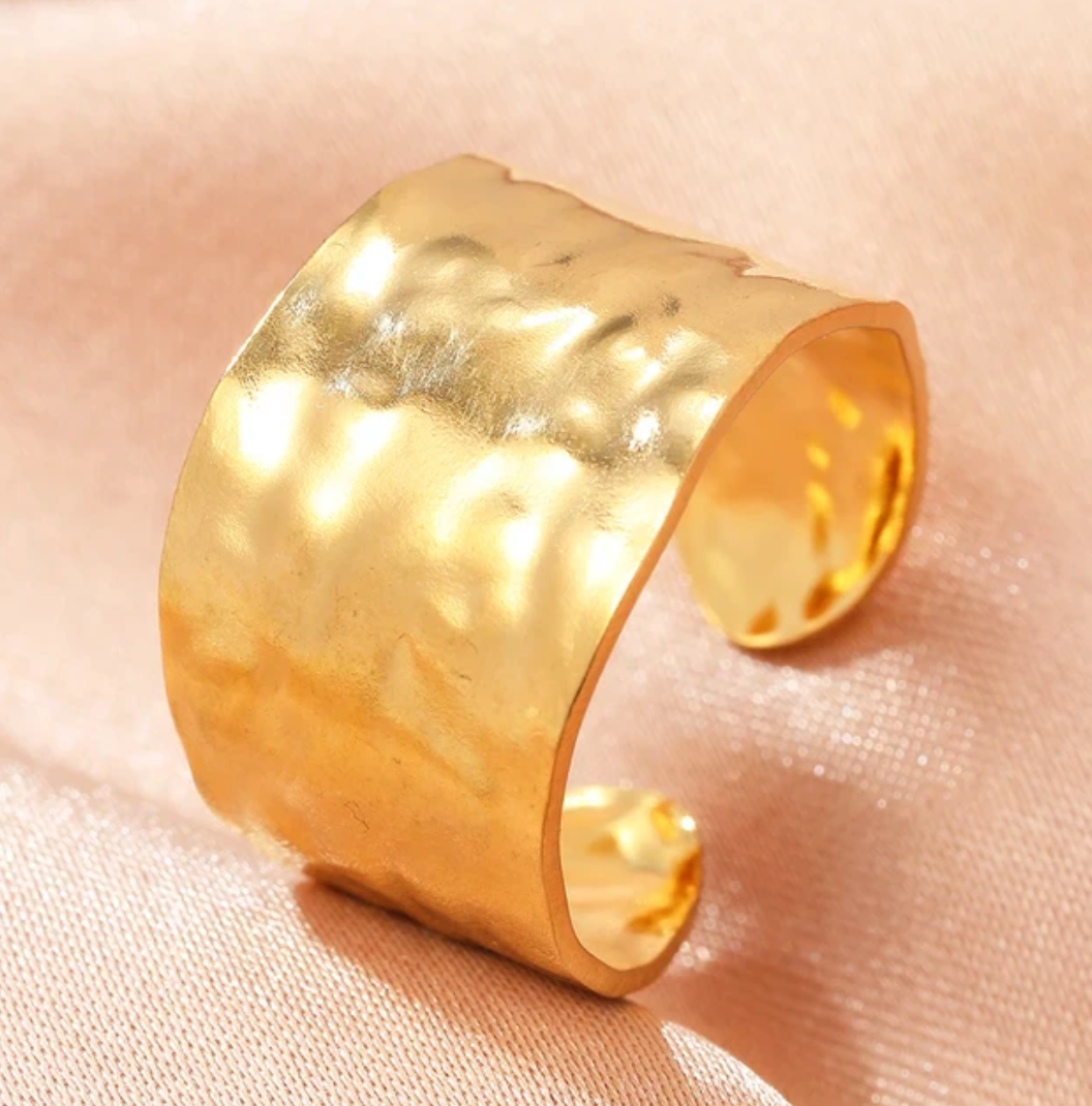 Greek Ring in 18K Gold Plating