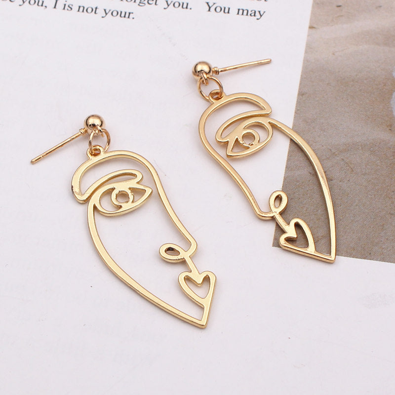 Silhouette  in Gold and Silver