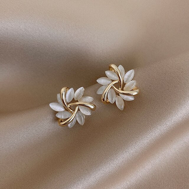 Lux Opal Earrings