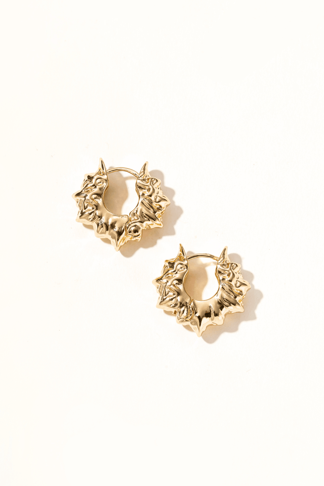 Seraphia Gold Huggie Earrings