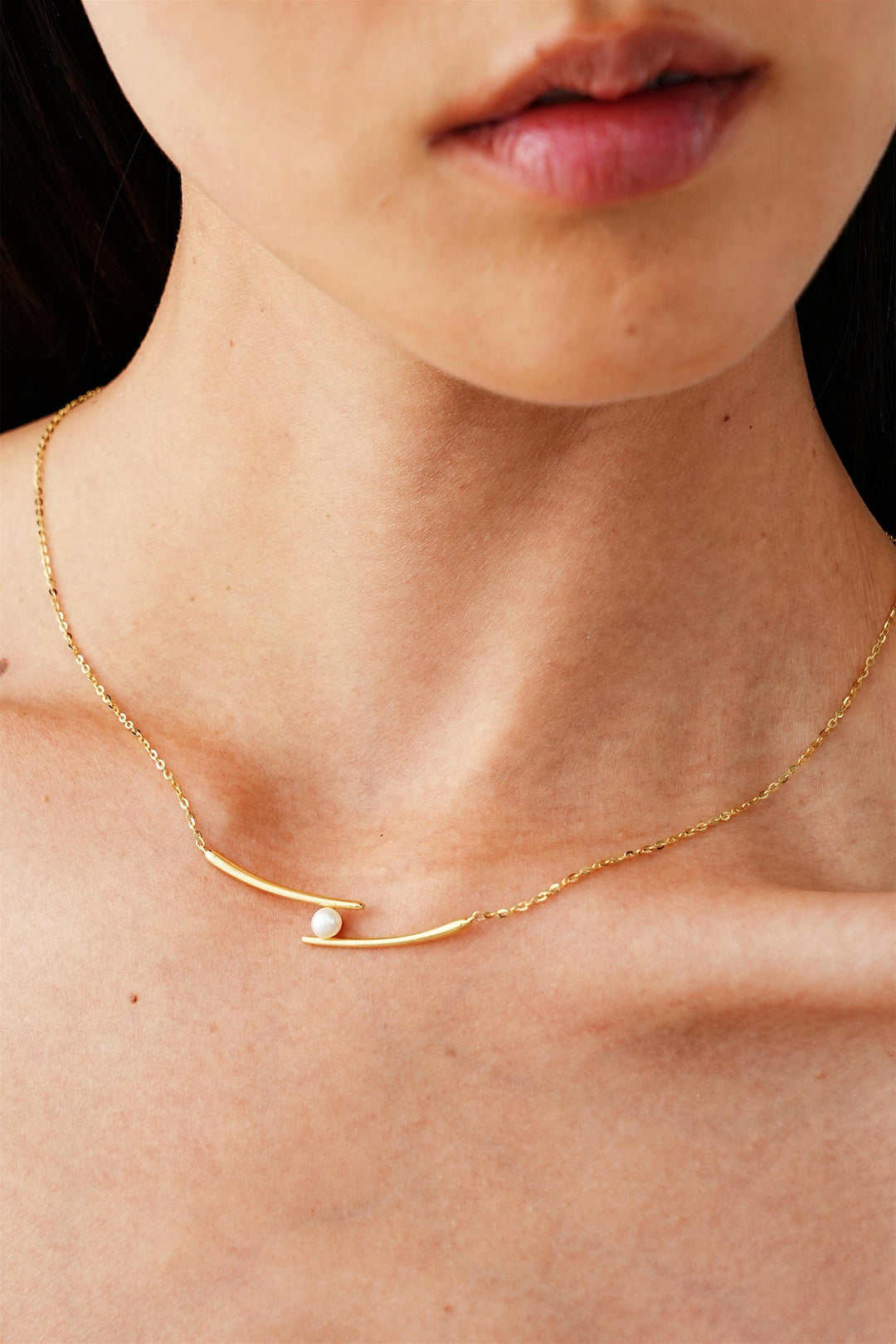 Gemma Pearl Necklace