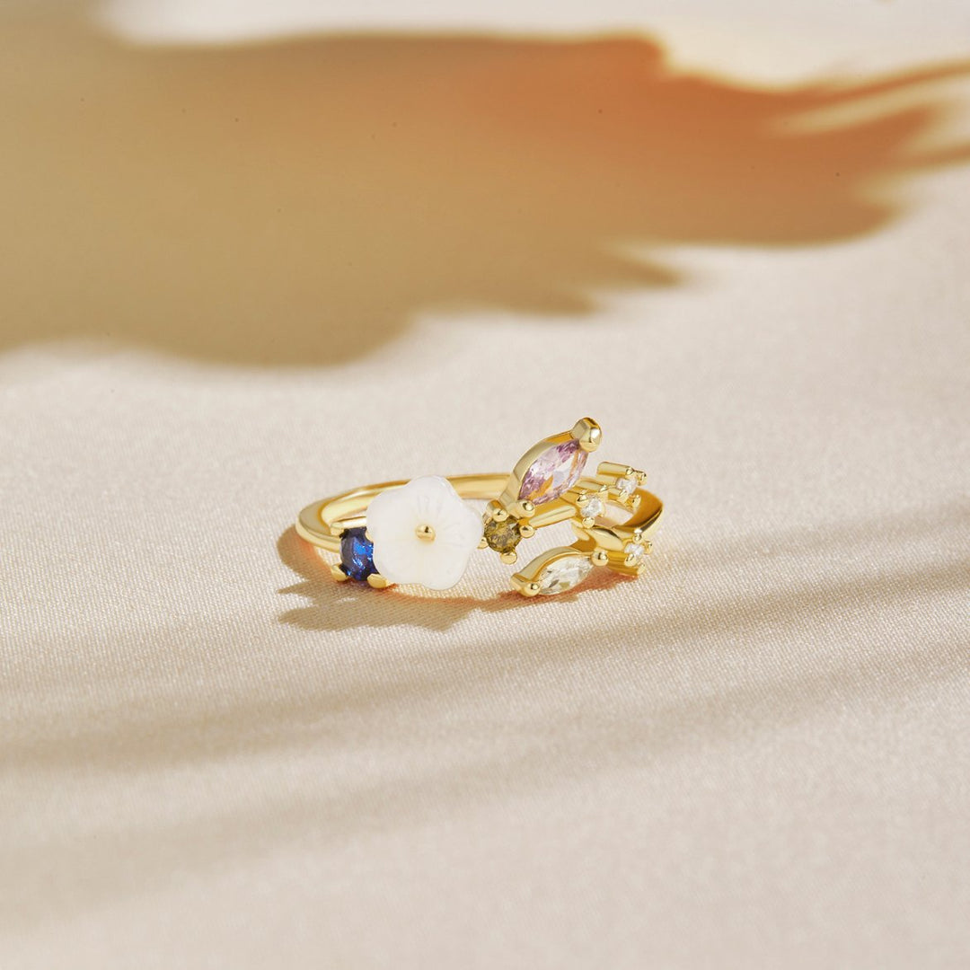 Lux petal Ring