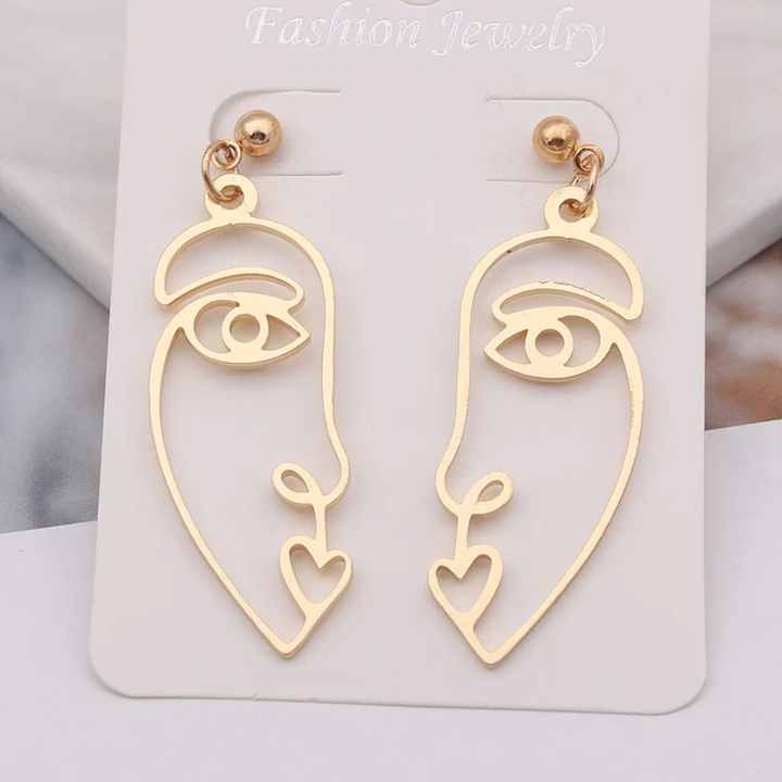 Silhouette  in Gold and Silver