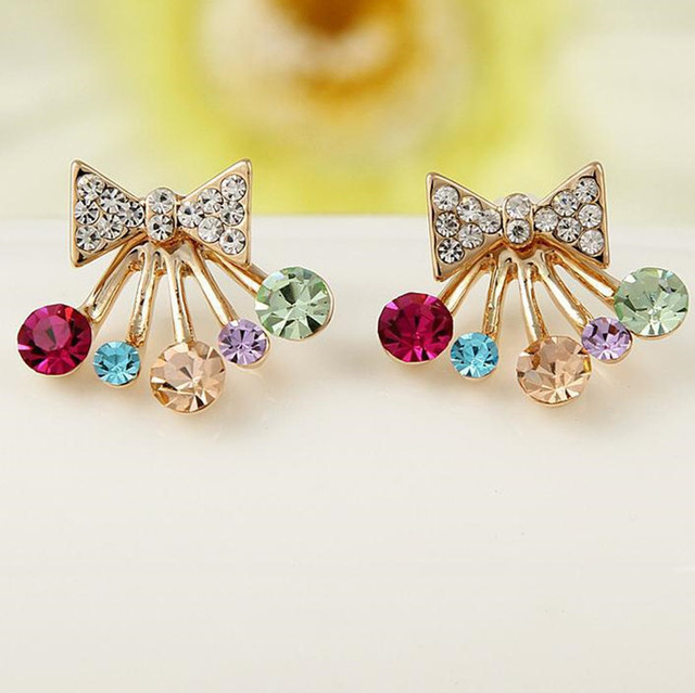 Colorful Zirconia Tie