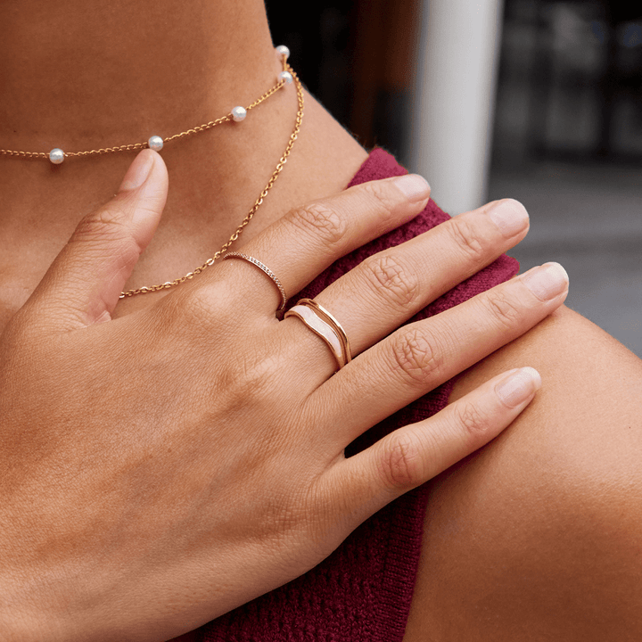 Lux Air Layered Ring